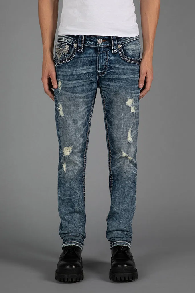 Julius Alt Straight Jeans sold by Rock Revival product image thumbnail 3