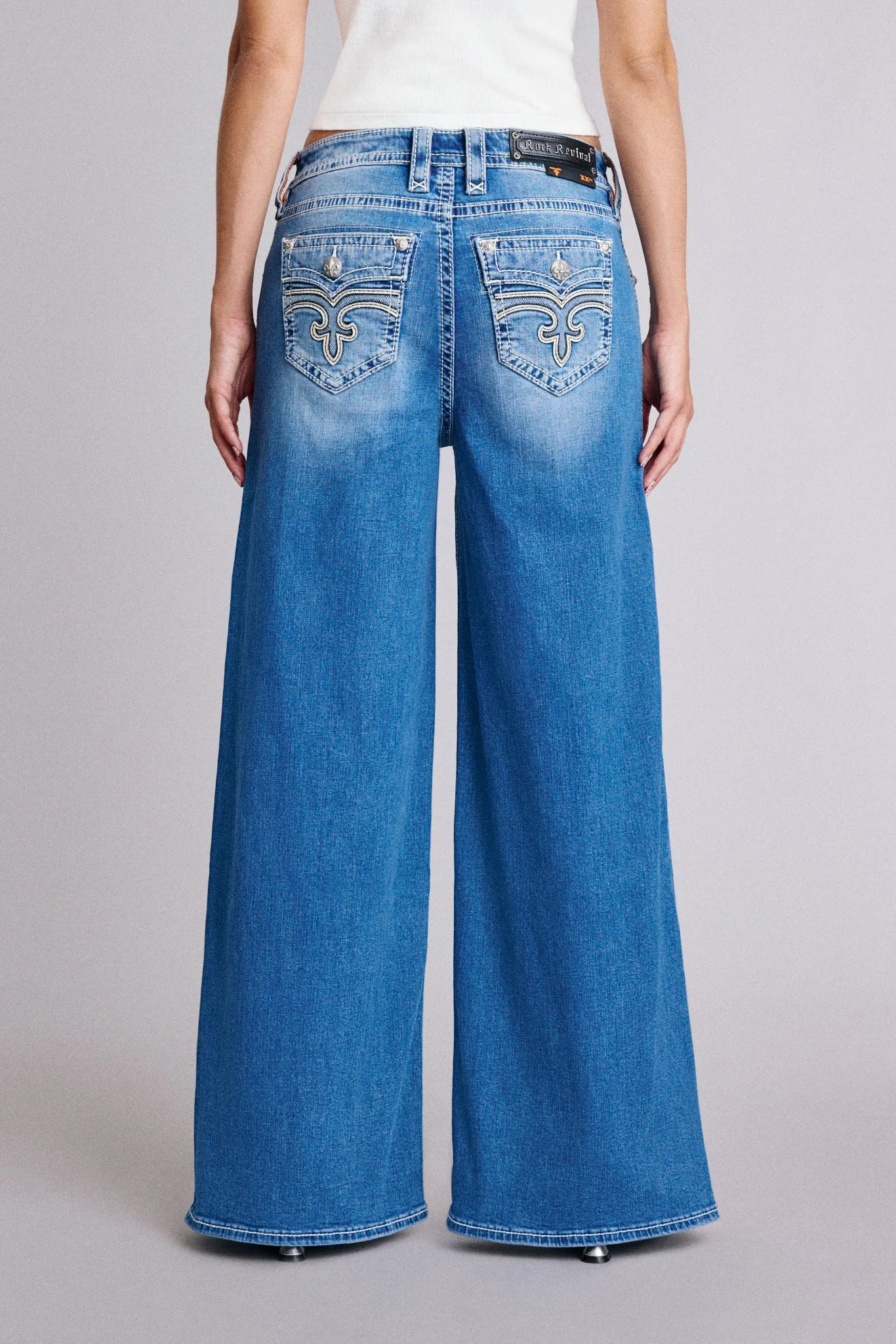 Alivia Oversized Wide-Leg Jeans sold by Rock Revival