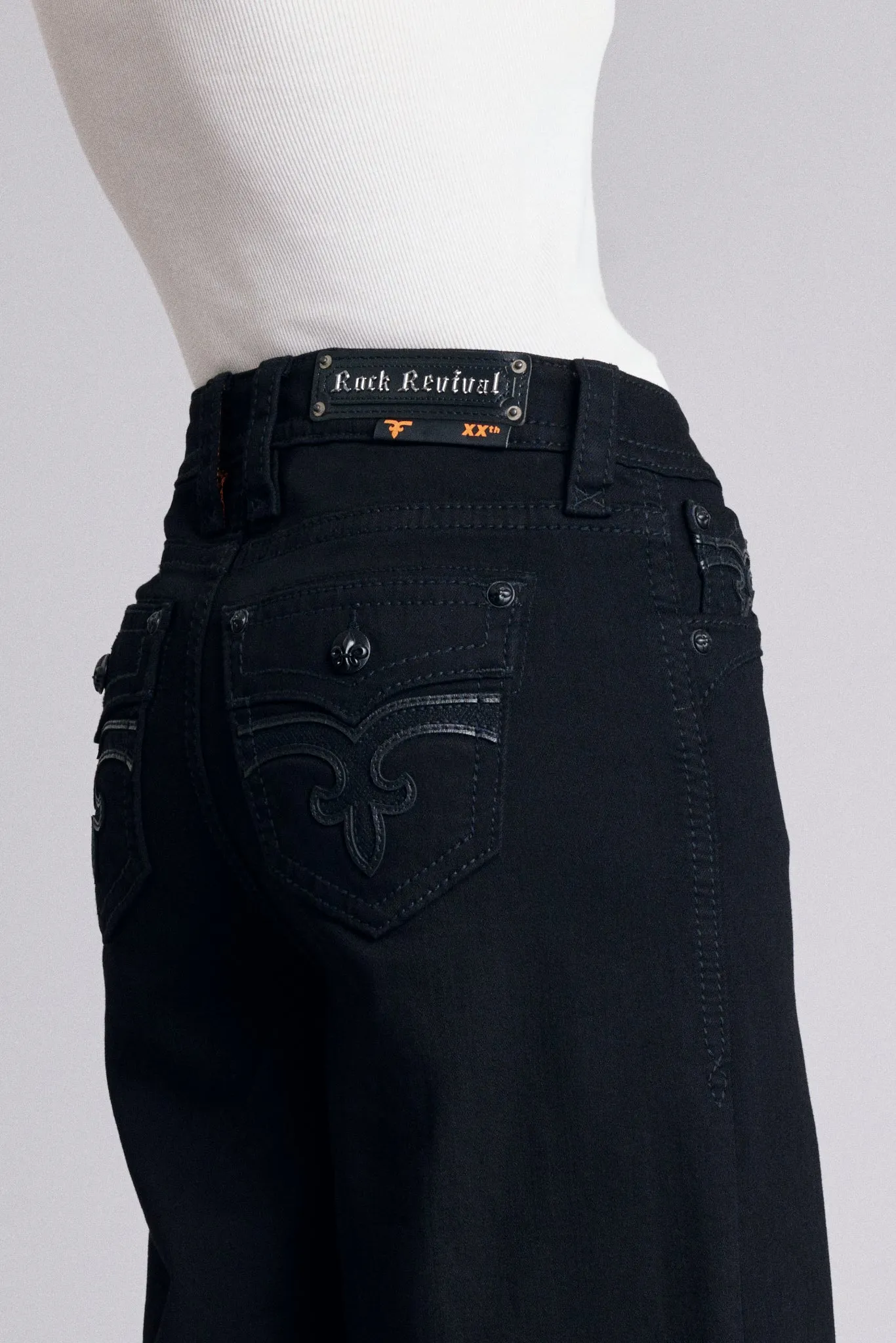 Alivia Oversized Wide-Leg Jeans sold by Rock Revival product image thumbnail 4