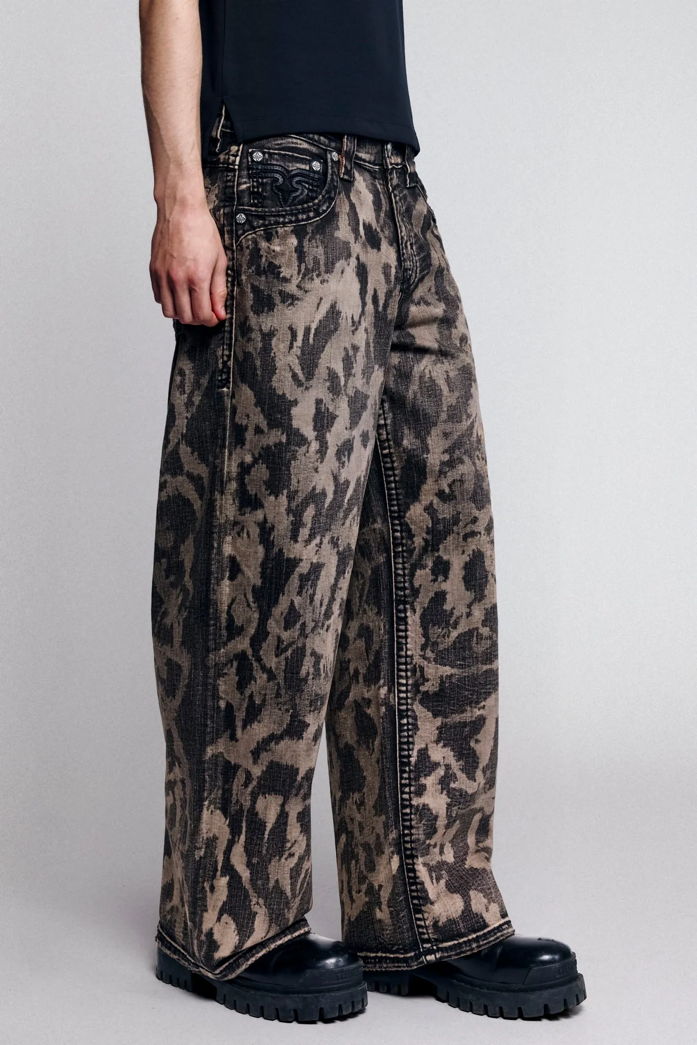 Newton Oversized Fit Jeans sold by Rock Revival product image thumbnail 4