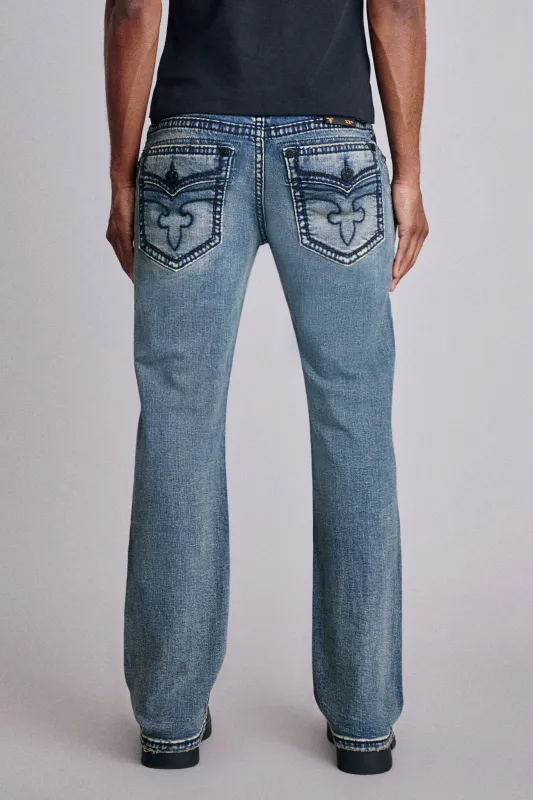 Titan Relaxed Straight Jeans sold by Rock Revival