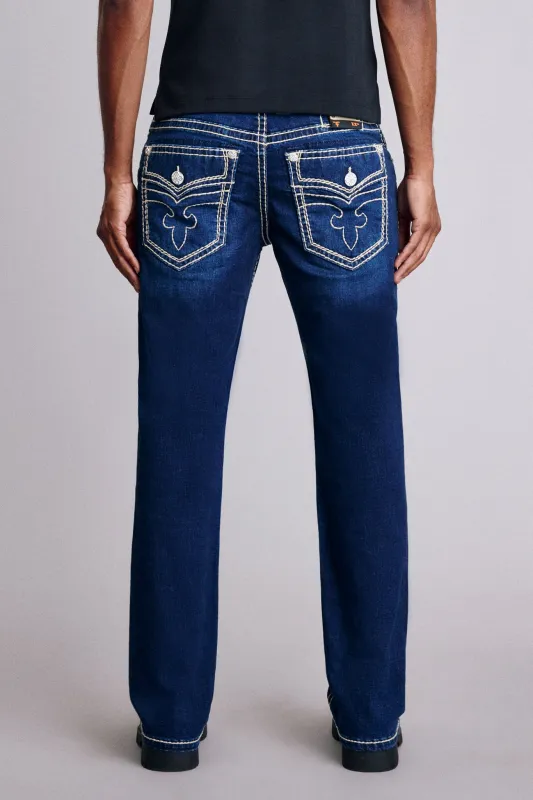 Titan Relaxed Straight Jeans sold by Rock Revival
