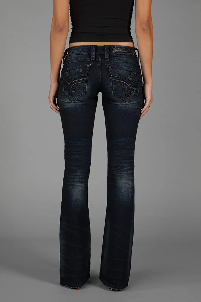 Gwen Super Low-Rise Bootcut Jeans sold by Rock Revival product image thumbnail 3