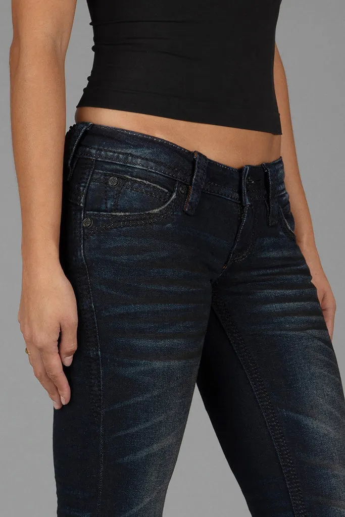 Gwen Super Low-Rise Bootcut Jeans sold by Rock Revival product image thumbnail 5