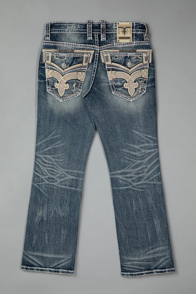 Eggplant Bootcut Jeans sold by Rock Revival product image thumbnail 4