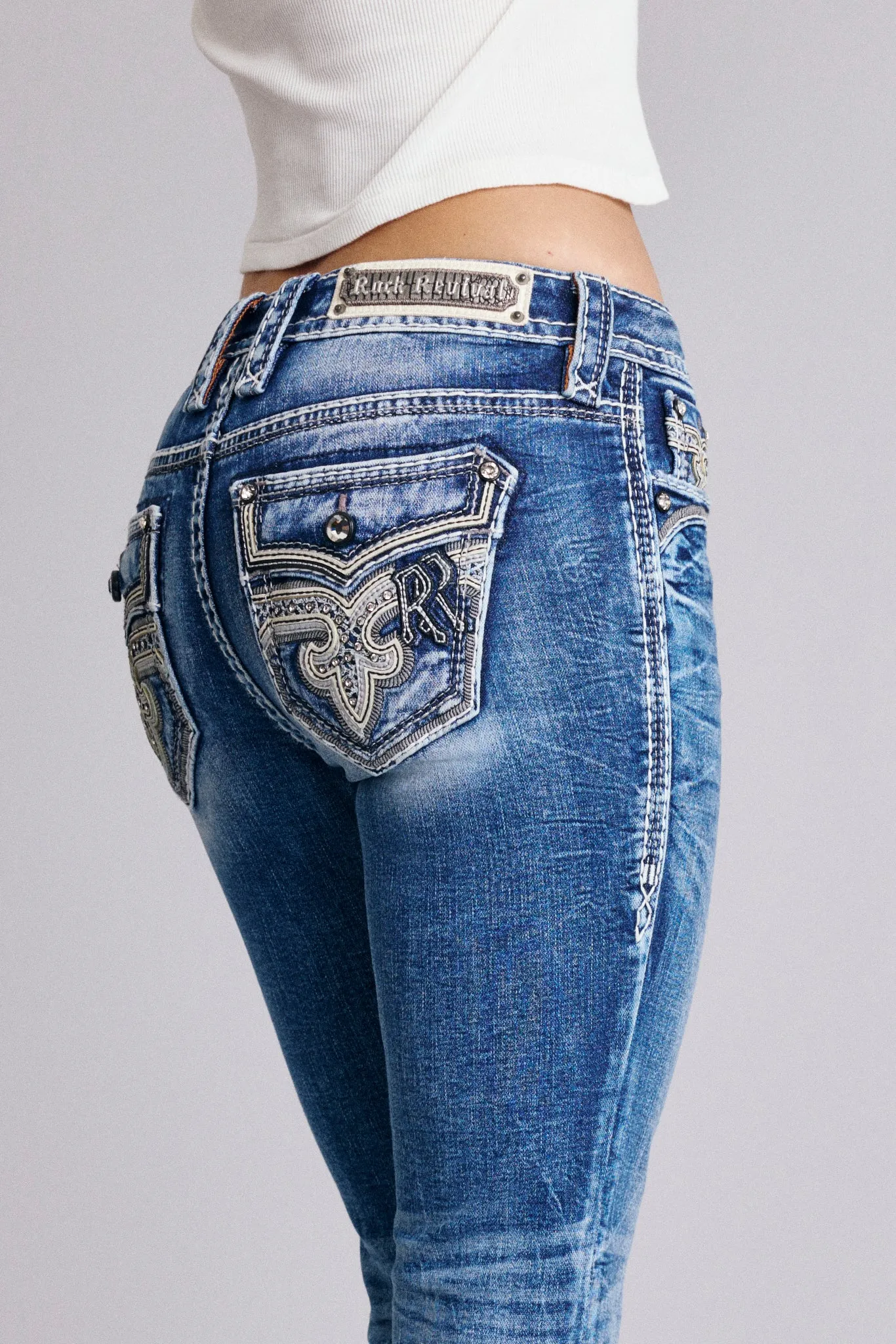 Roselyn Bootcut Jeans sold by Rock Revival product image thumbnail 4