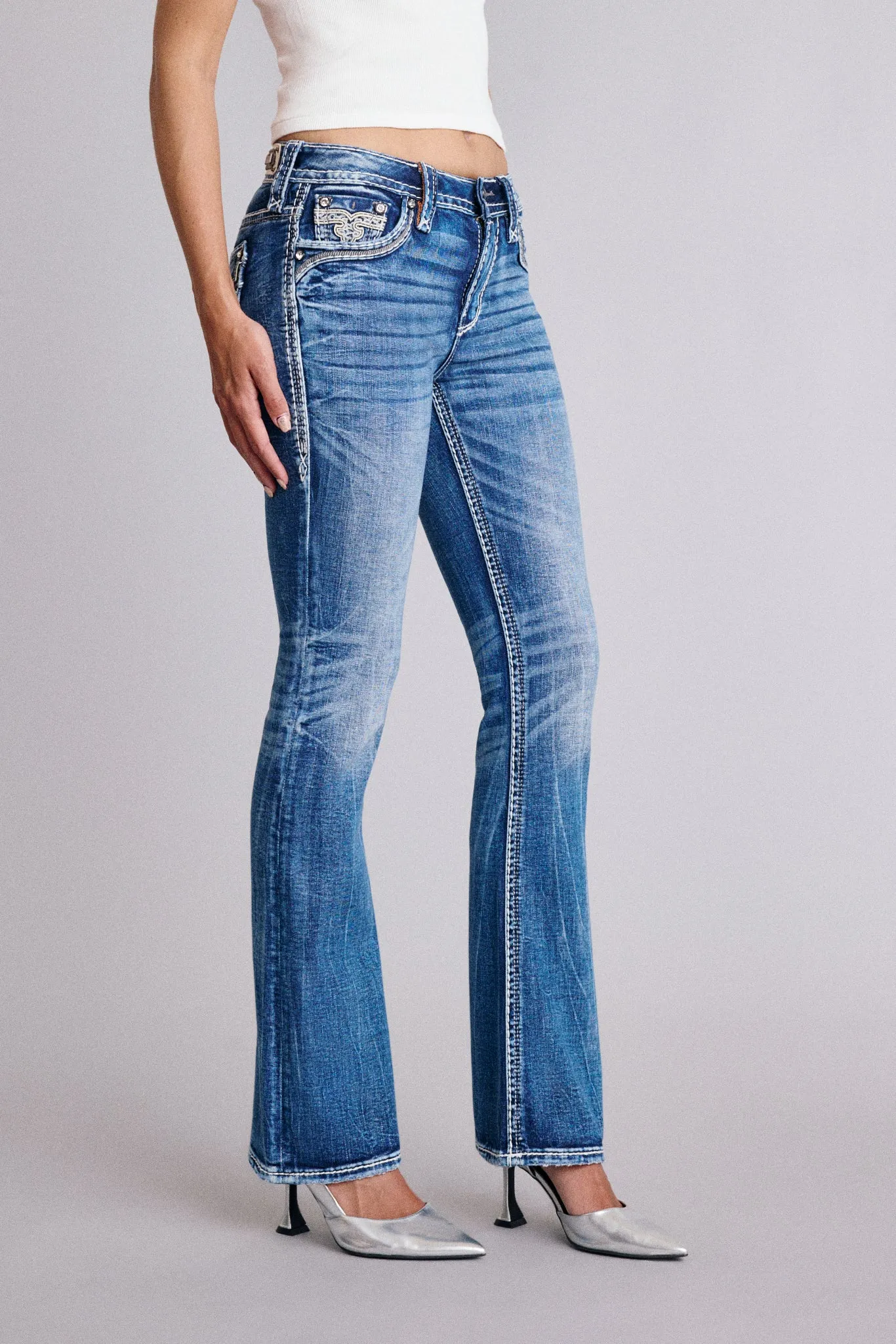 Roselyn Bootcut Jeans sold by Rock Revival product image thumbnail 2