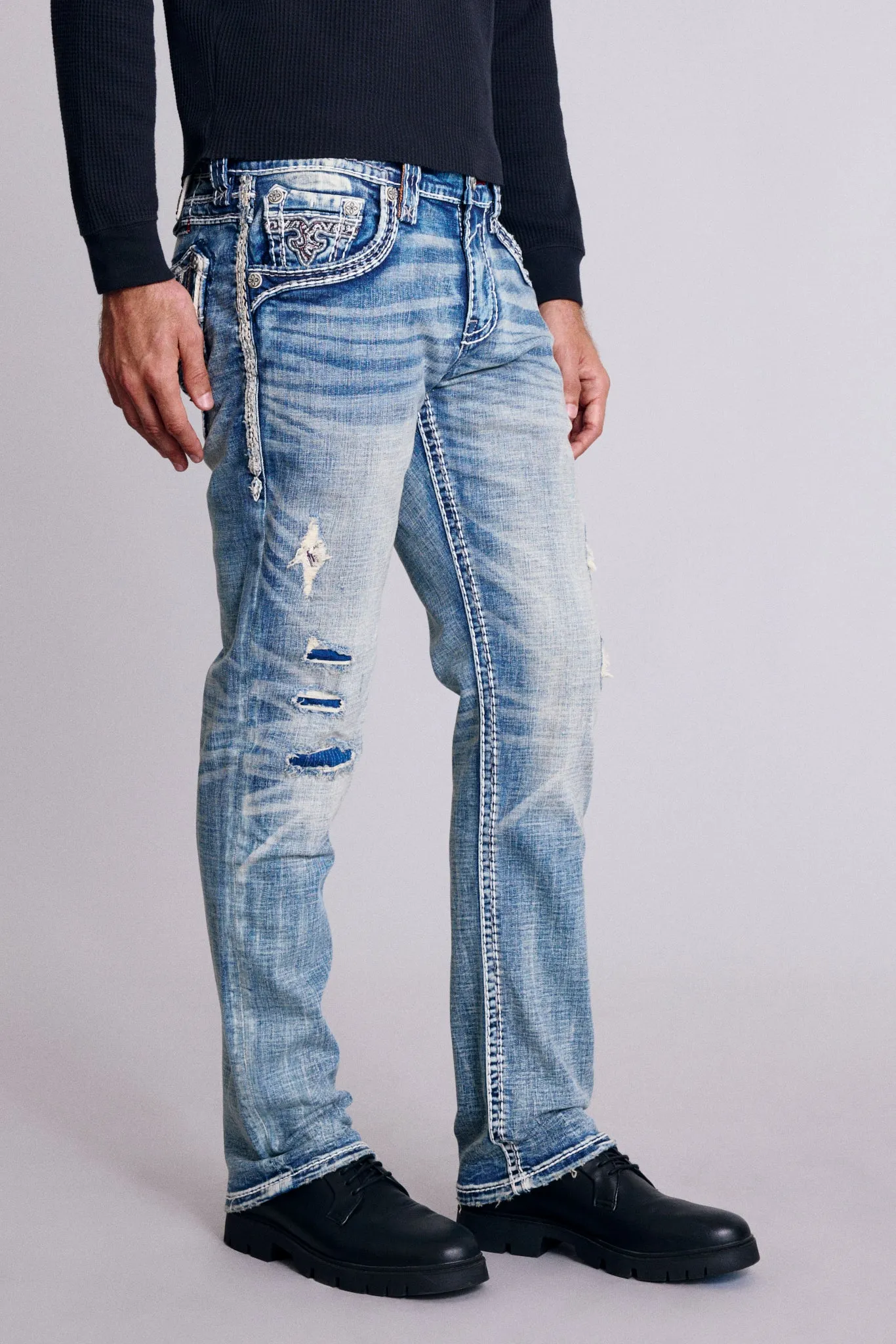 Landyn Alt Straight Jeans sold by Rock Revival product image thumbnail 2