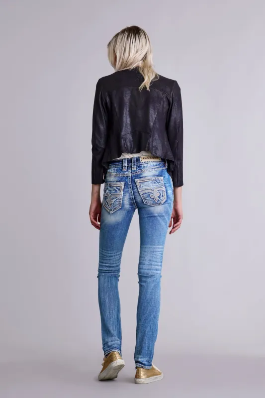 Hibiscus Straight Jeans sold by Rock Revival