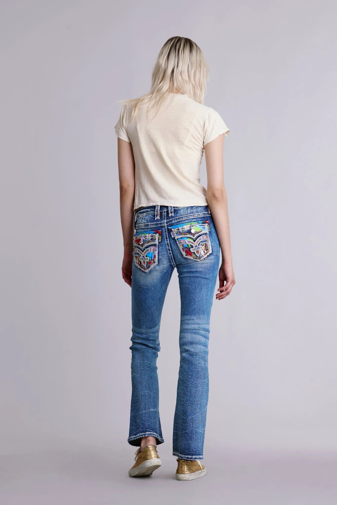 Harlow Bootcut Jeans sold by Rock Revival product image thumbnail 2