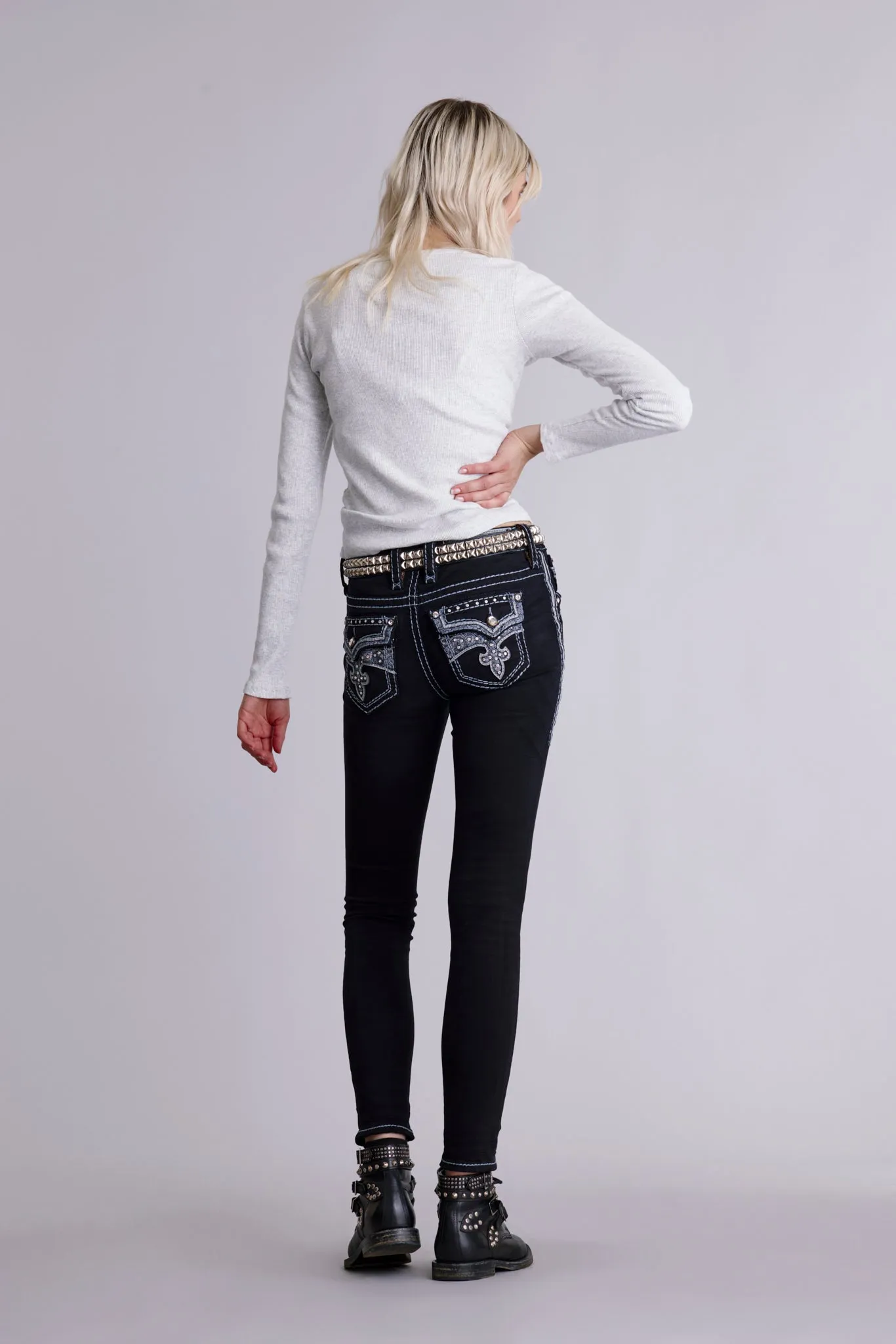 Bambi Skinny Jeans sold by Rock Revival product image thumbnail 2