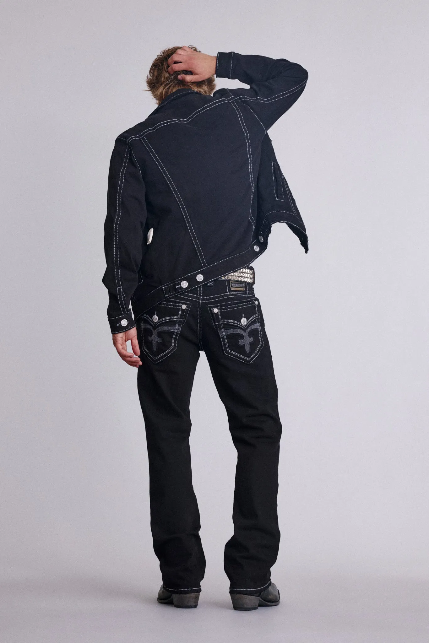 Jegor Denim Jacket sold by Rock Revival product image thumbnail 2