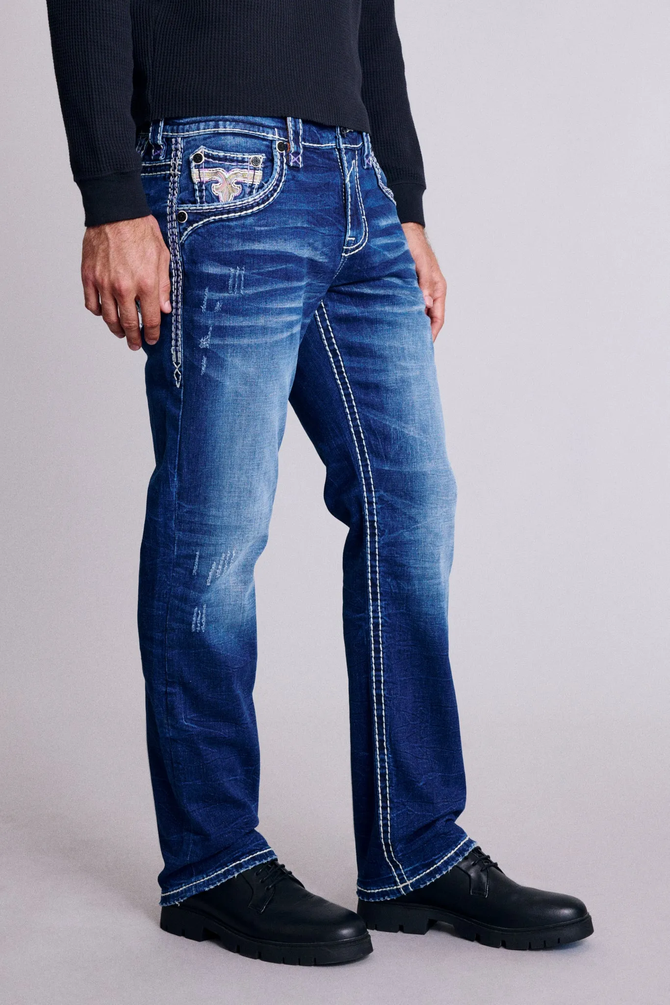 Cody Straight Jeans sold by Rock Revival product image thumbnail 2