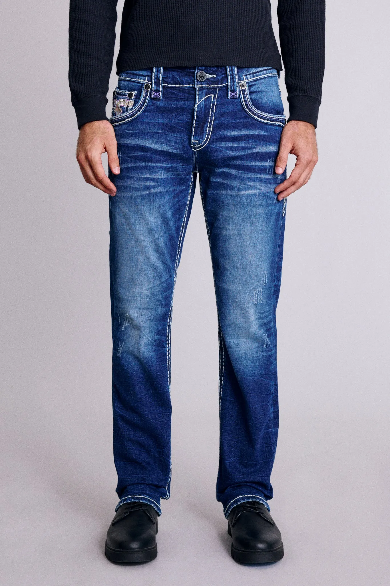 Cody Straight Jeans sold by Rock Revival product image thumbnail 3