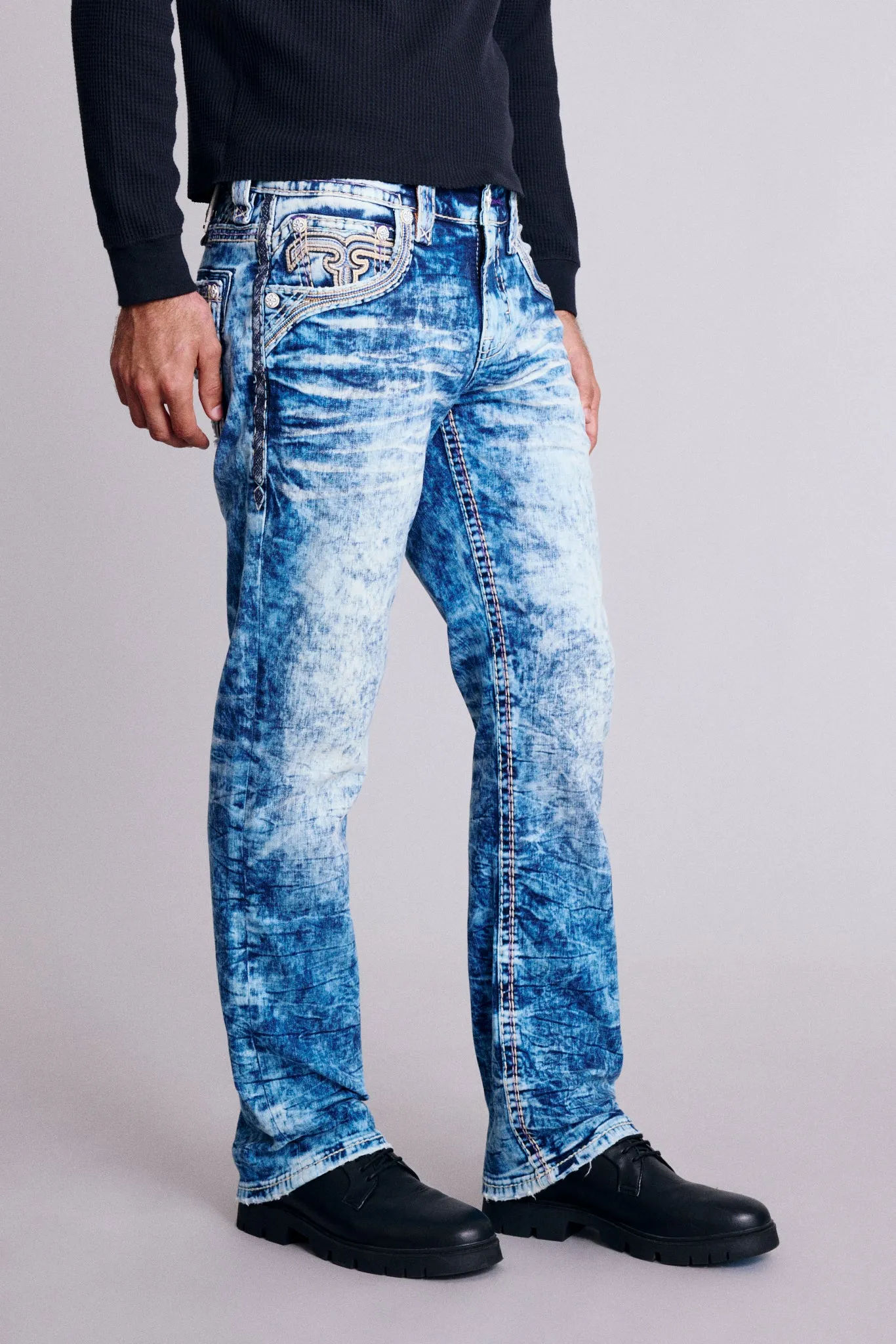 Cayden Straight Jeans sold by Rock Revival product image thumbnail 2