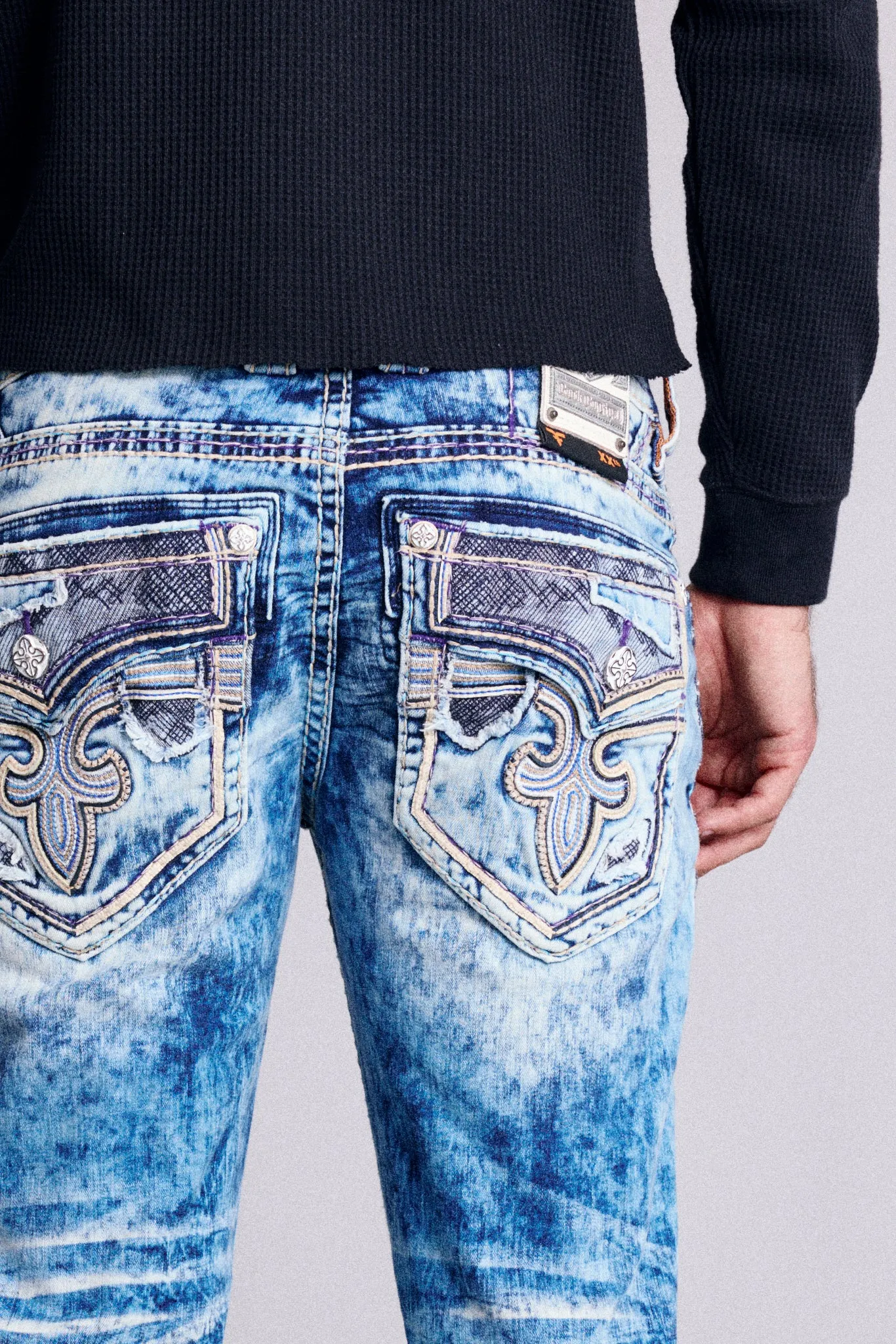 Cayden Alt Straight Jeans sold by Rock Revival product image thumbnail 4