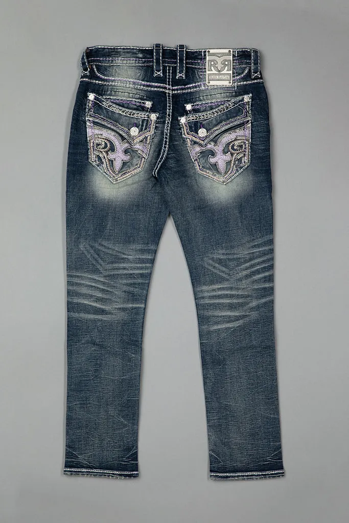 Meyrick Alt Straight Jeans sold by Rock Revival product image thumbnail 4