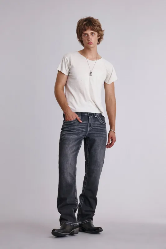 Clark Relaxed Straight Jeans sold by Rock Revival