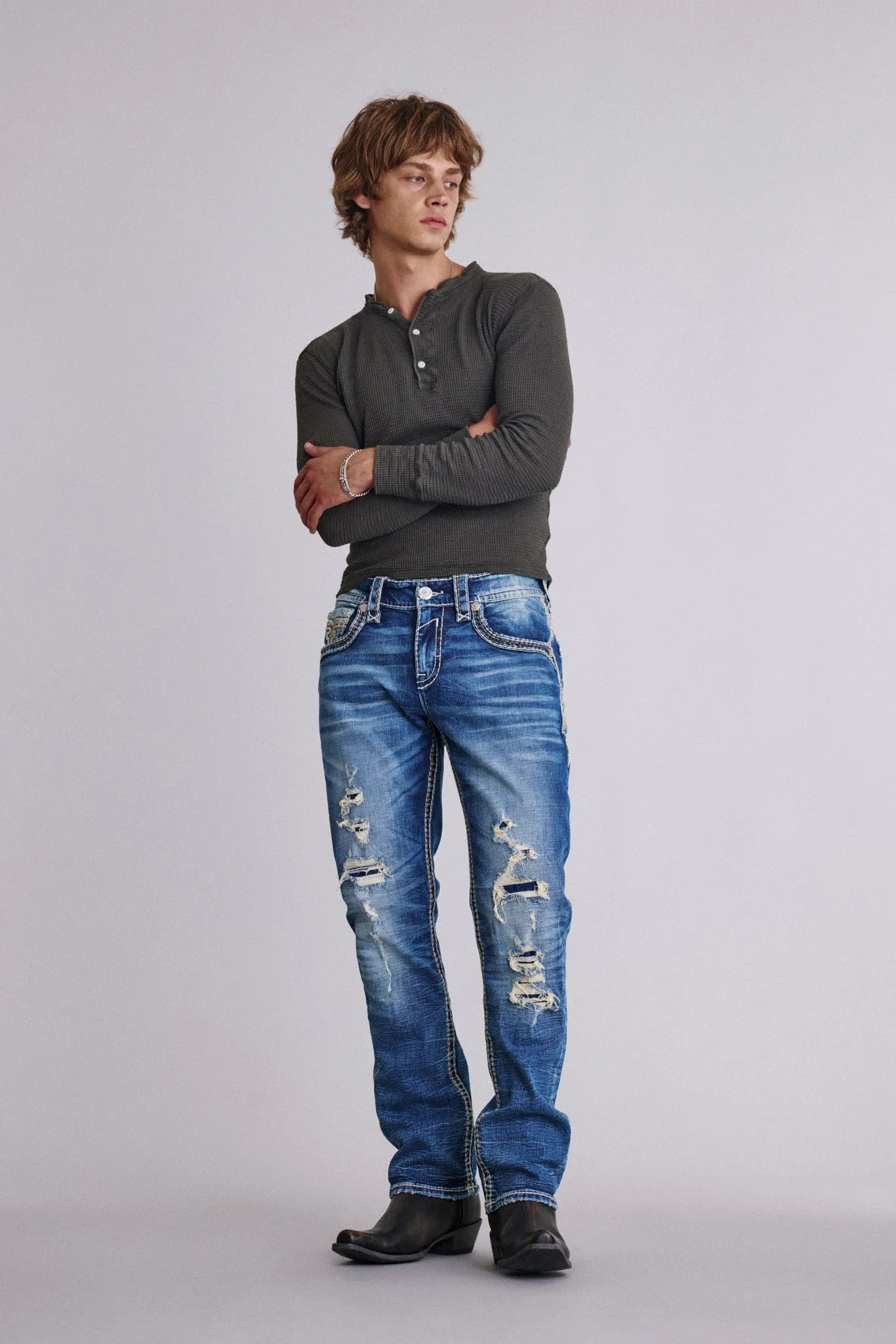 Jameson Straight Jeans sold by Rock Revival