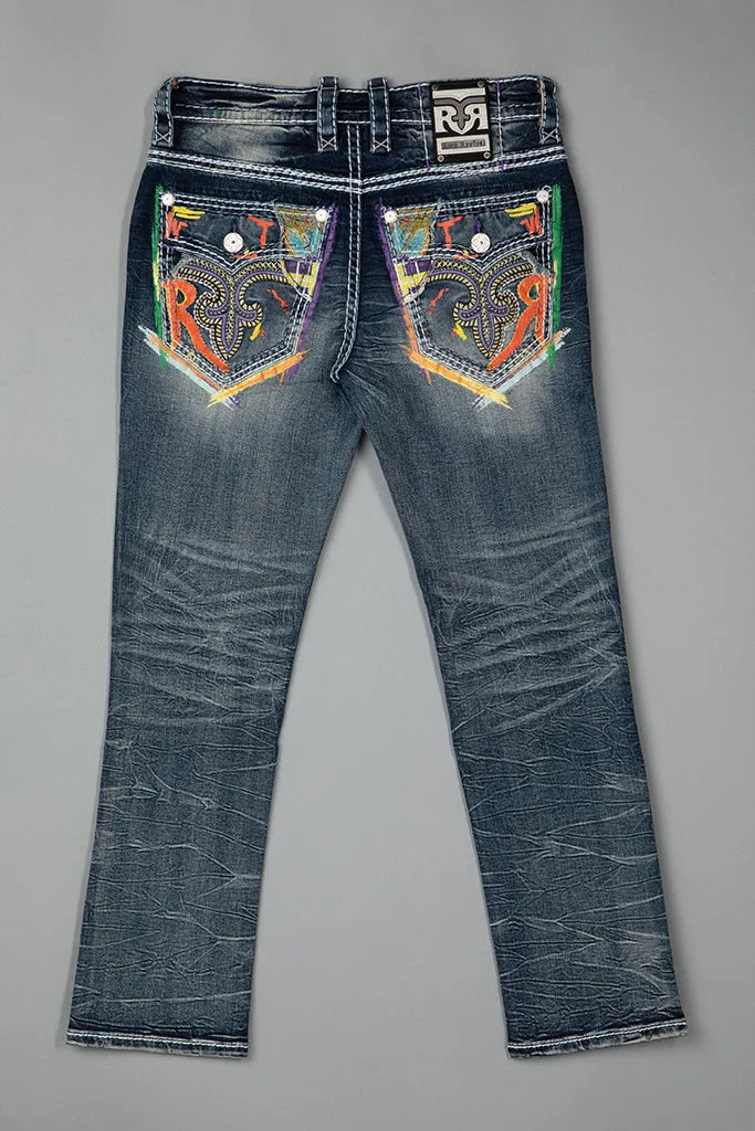 Armie Straight Jeans sold by Rock Revival product image thumbnail 4