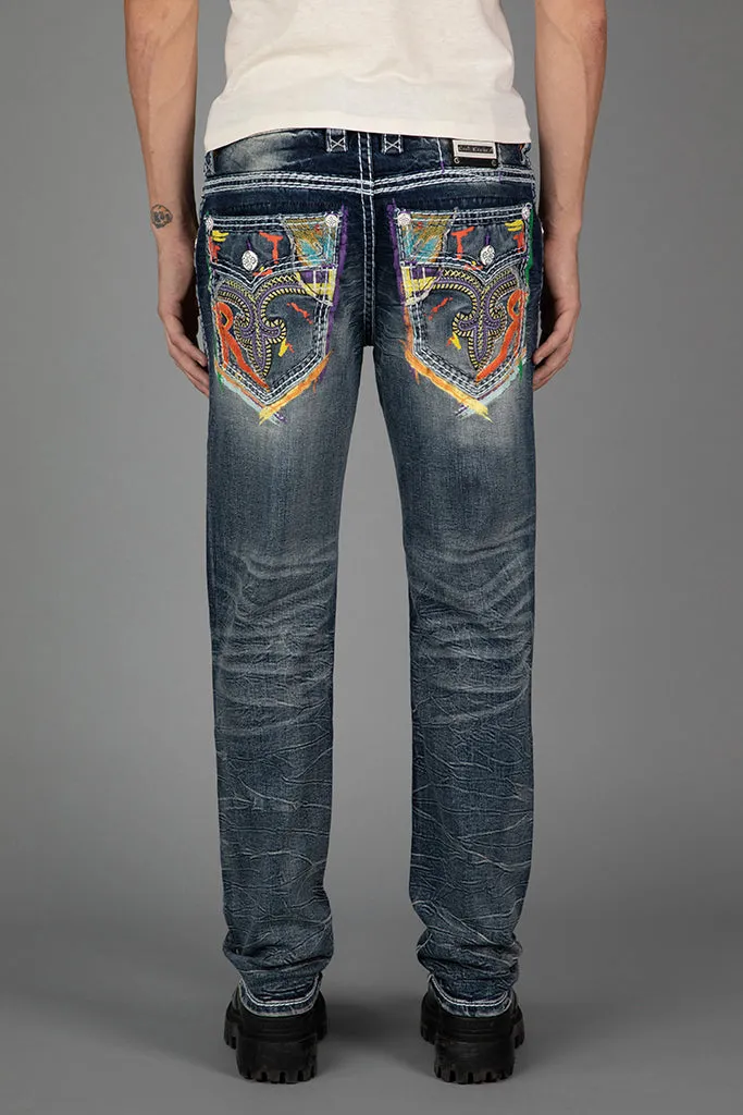 Armie Straight Jeans sold by Rock Revival product image thumbnail 3