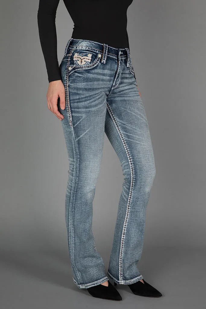 Yancy Bootcut Jeans sold by Rock Revival product image thumbnail 2