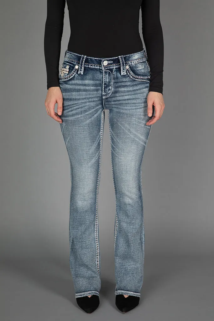 Yancy Bootcut Jeans sold by Rock Revival product image thumbnail 3
