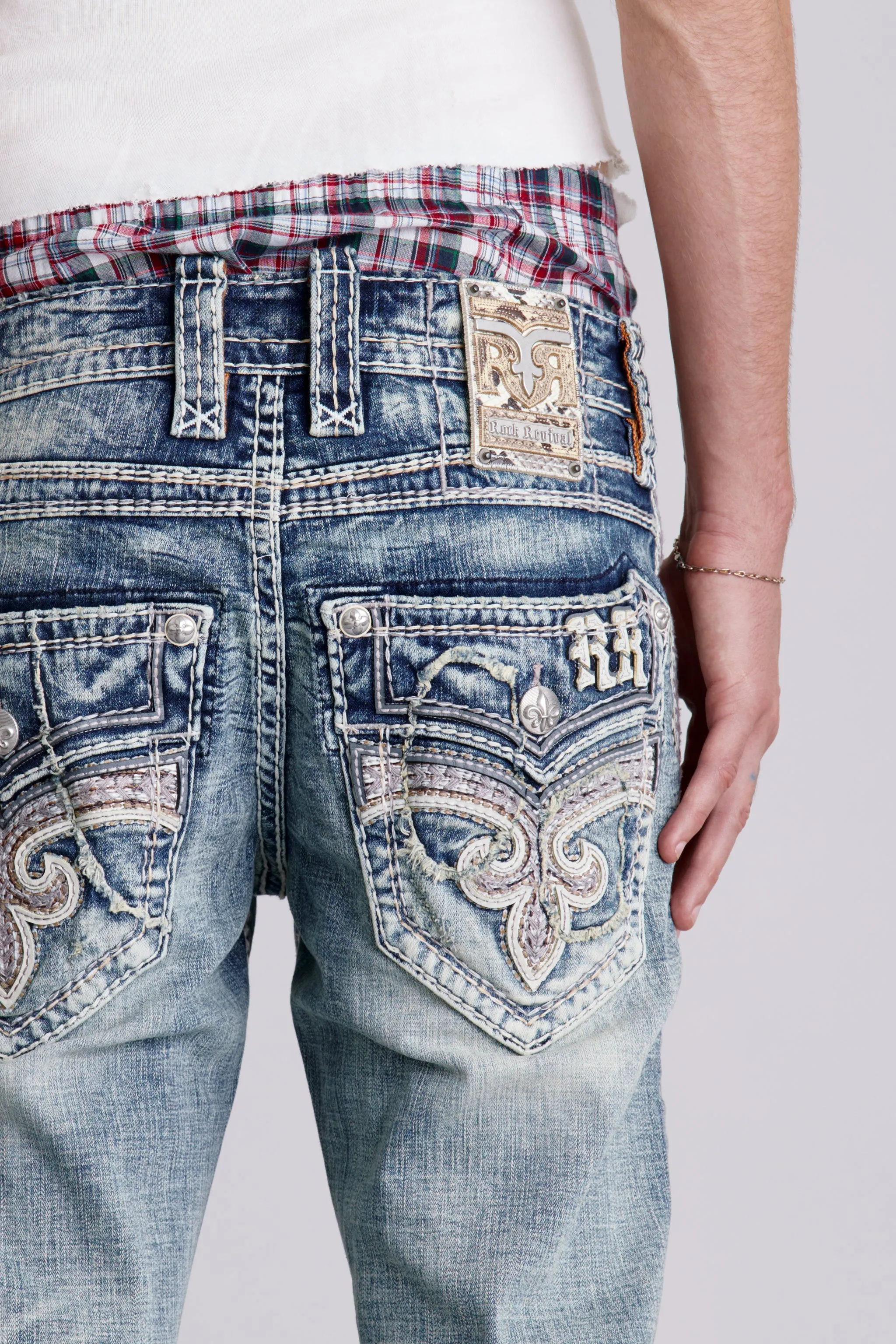 Reid Bootcut Jeans sold by Rock Revival product image thumbnail 3