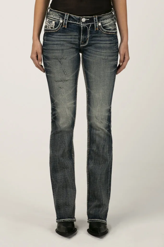 Silken Bootcut Jeans sold by Rock Revival product image thumbnail 3