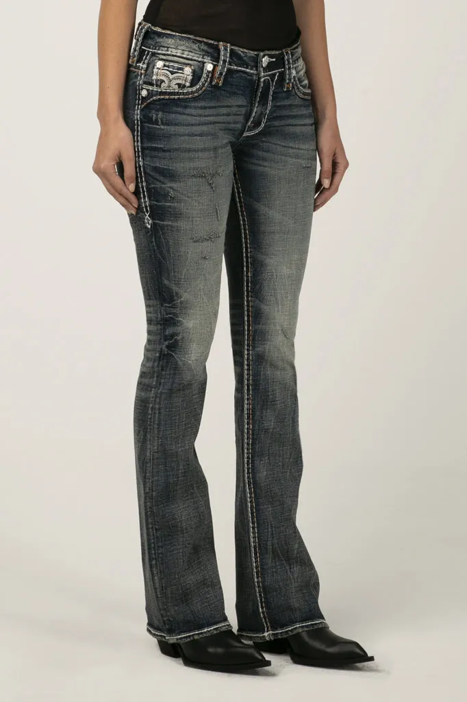 Silken Bootcut Jeans sold by Rock Revival product image thumbnail 2