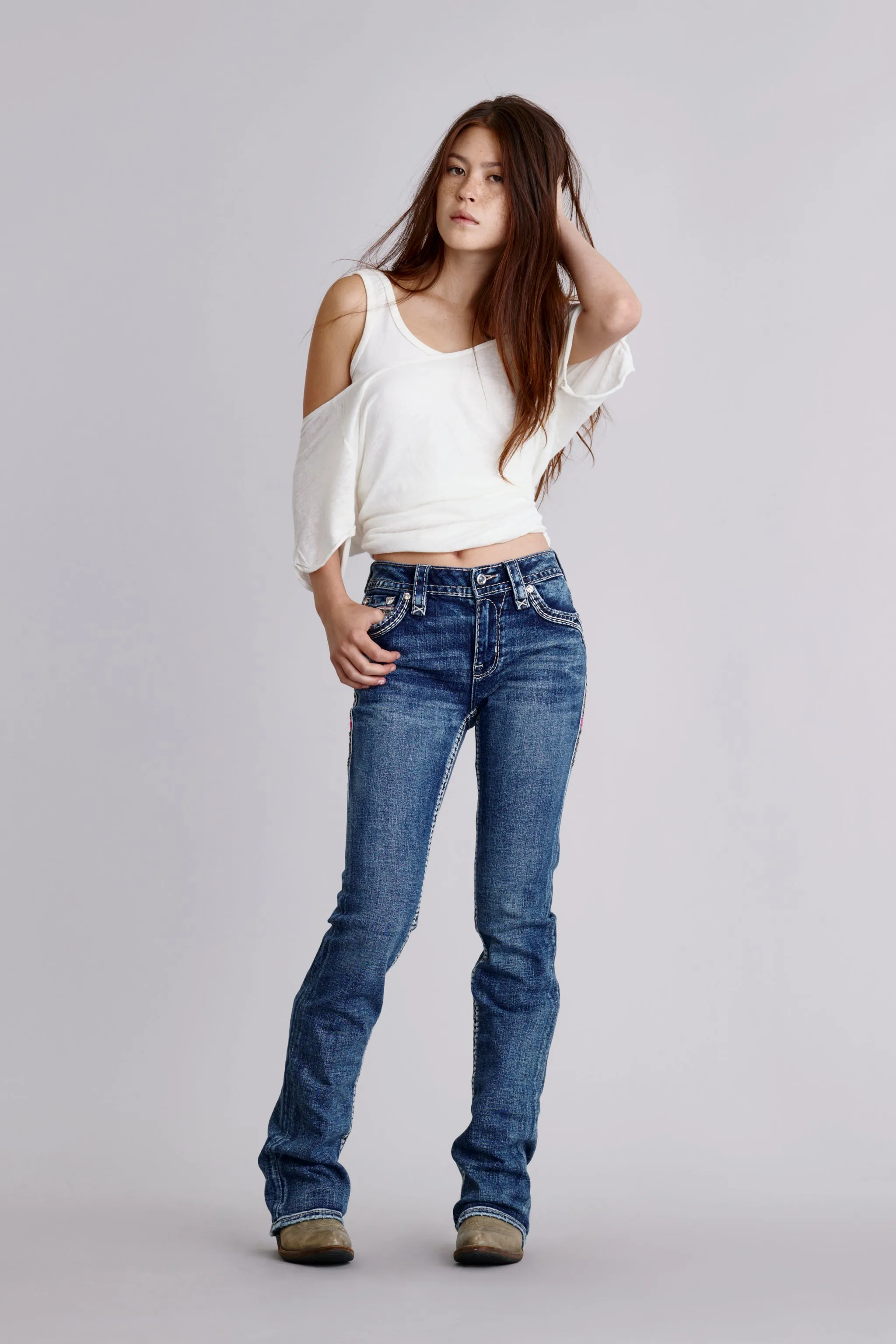 Rosemia Bootcut Jeans sold by Rock Revival