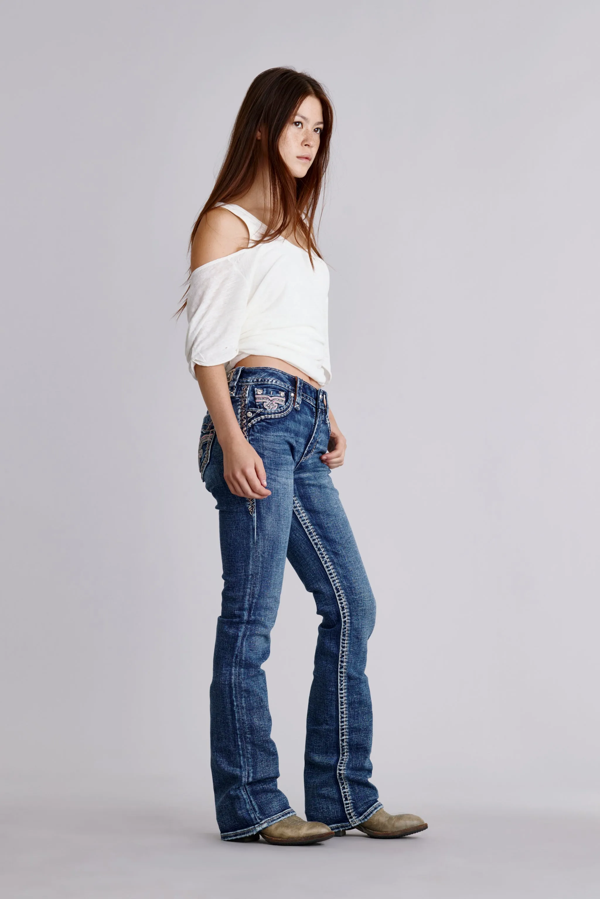 Rosemia Bootcut Jeans sold by Rock Revival product image thumbnail 3