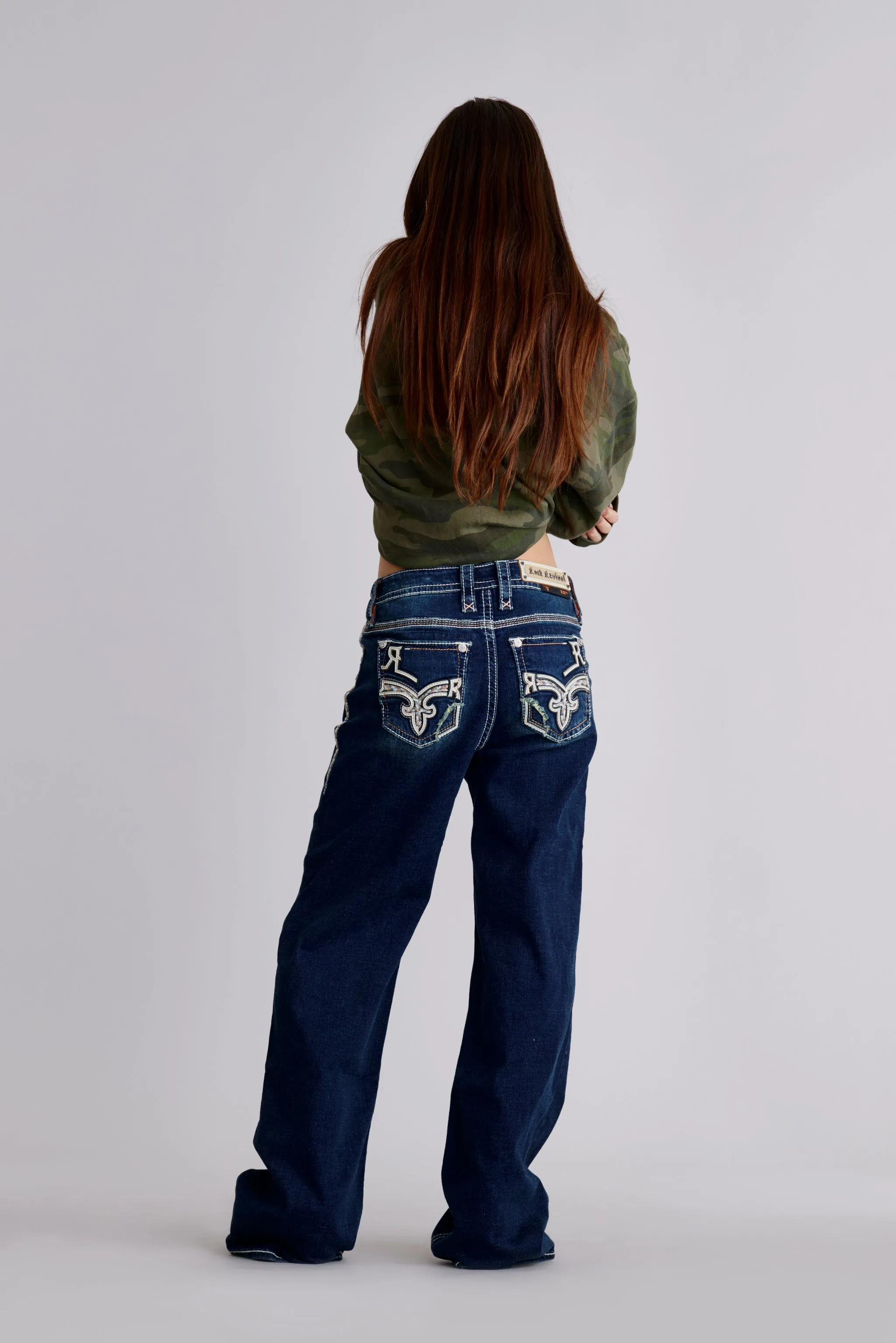 Rozelia High Rise Wide Leg Jeans sold by Rock Revival product image thumbnail 2