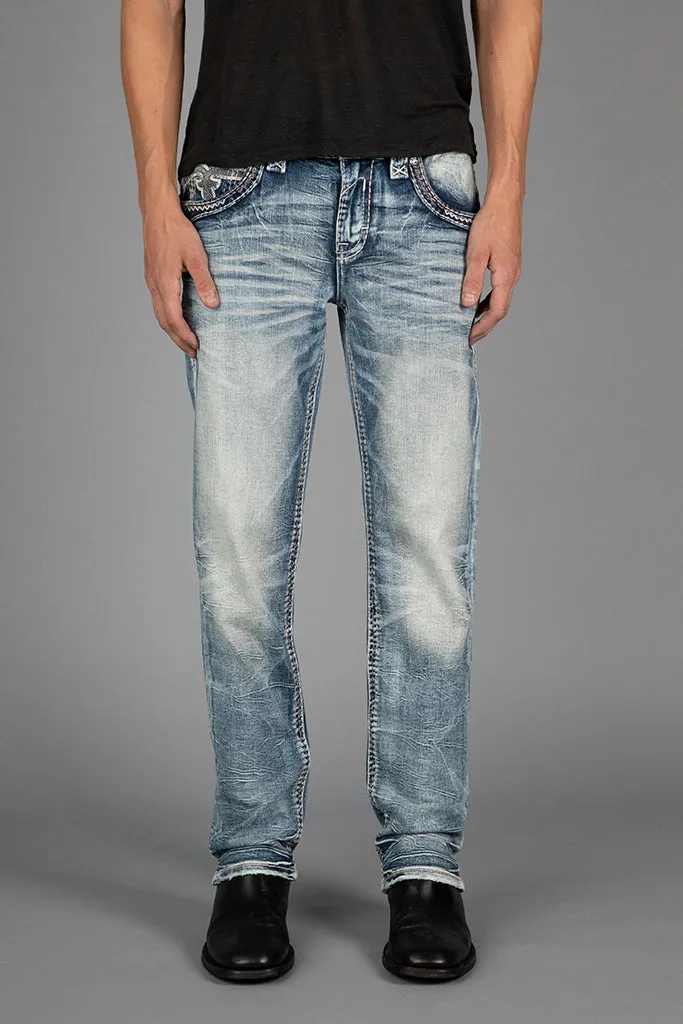 Josiah Straight Jeans sold by Rock Revival product image thumbnail 3