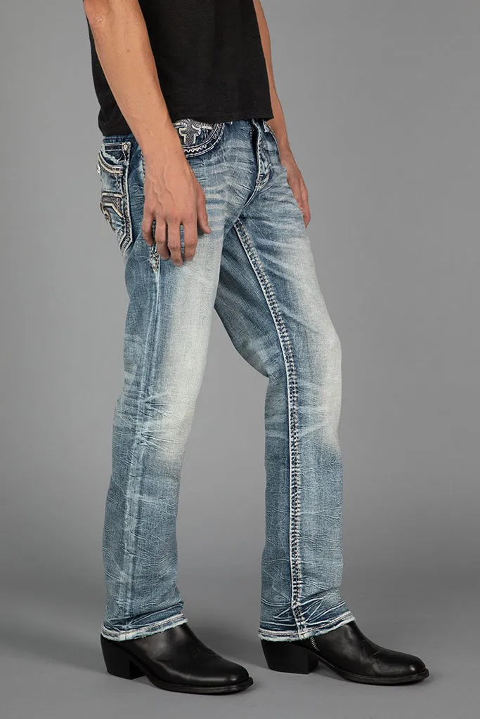 Josiah Straight Jeans sold by Rock Revival product image thumbnail 2