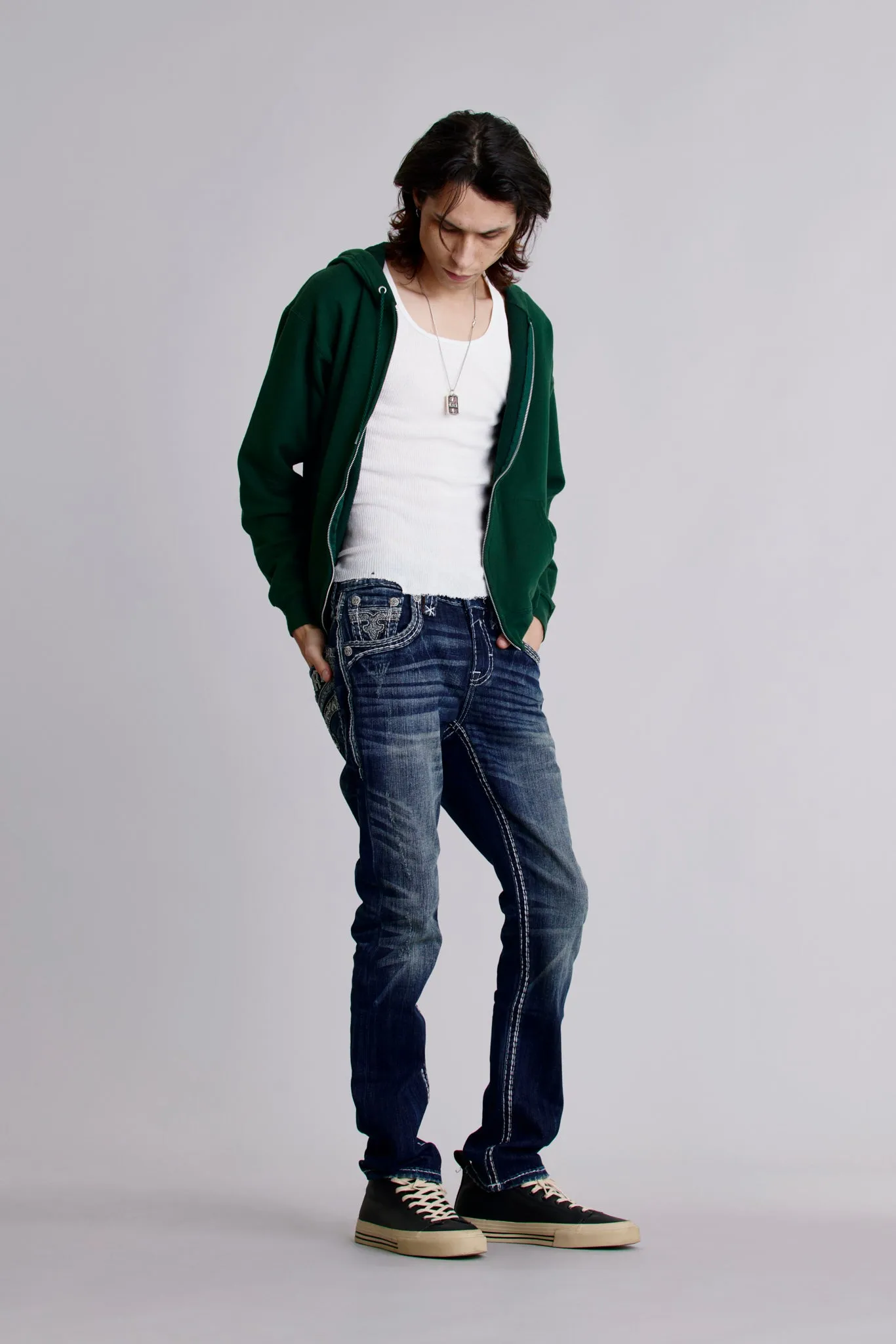 Landyn Alt Straight Jeans sold by Rock Revival product image thumbnail 5