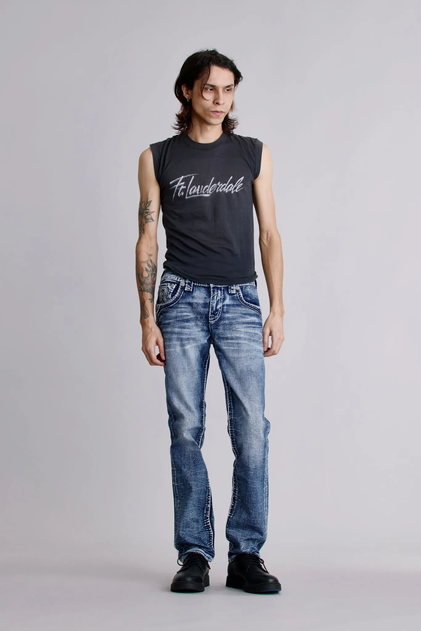 Remington Straight Jeans sold by Rock Revival