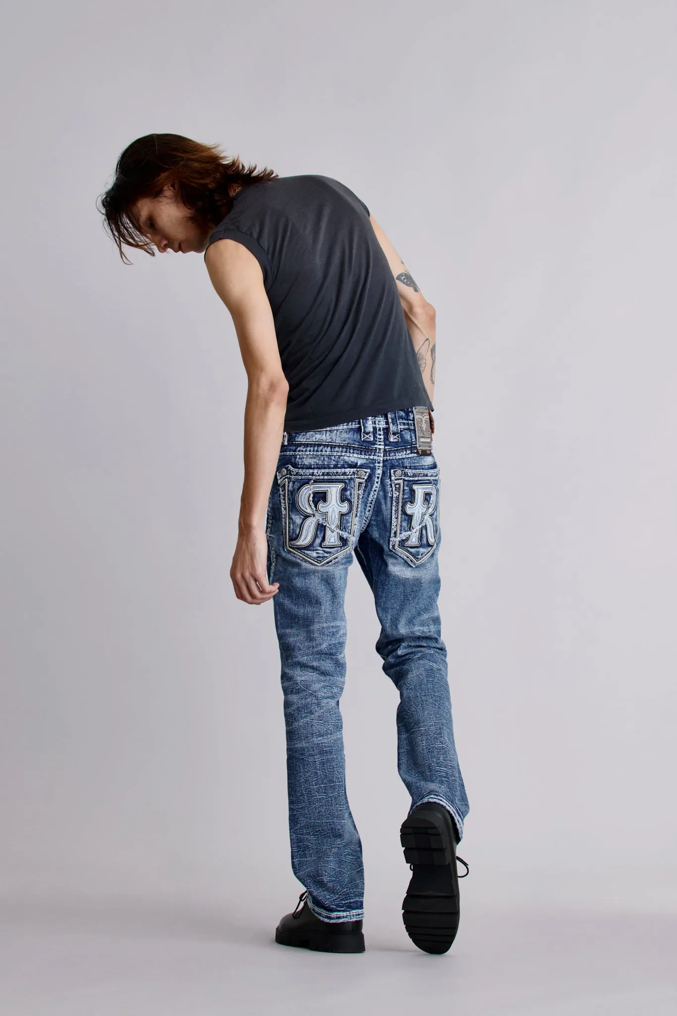 Remington Straight Jeans sold by Rock Revival product image thumbnail 4