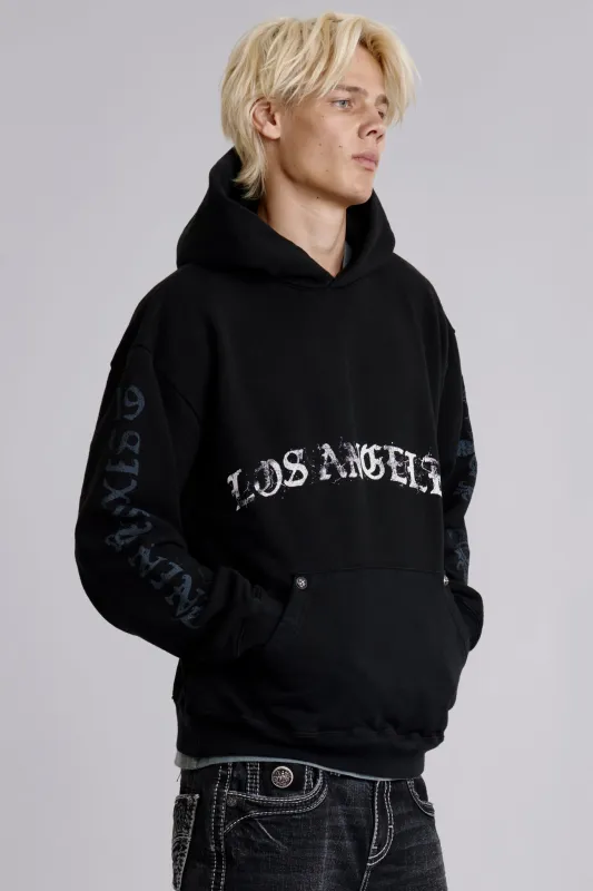 Angel Tour Hoodie in Black sold by Rock Revival