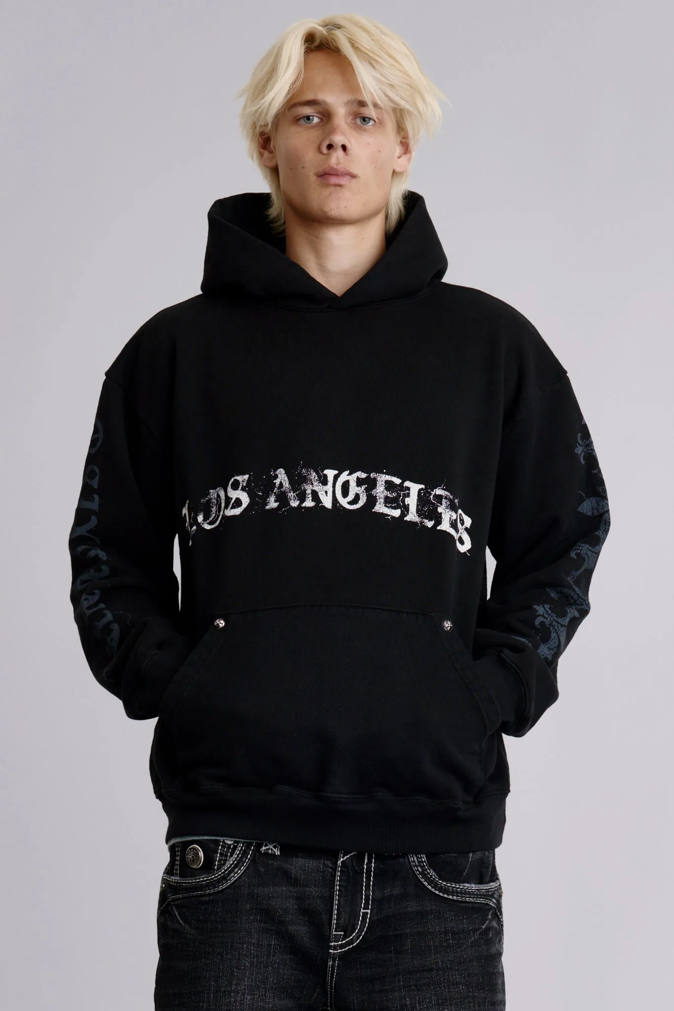 Angel Tour Hoodie in Black sold by Rock Revival product image thumbnail 3