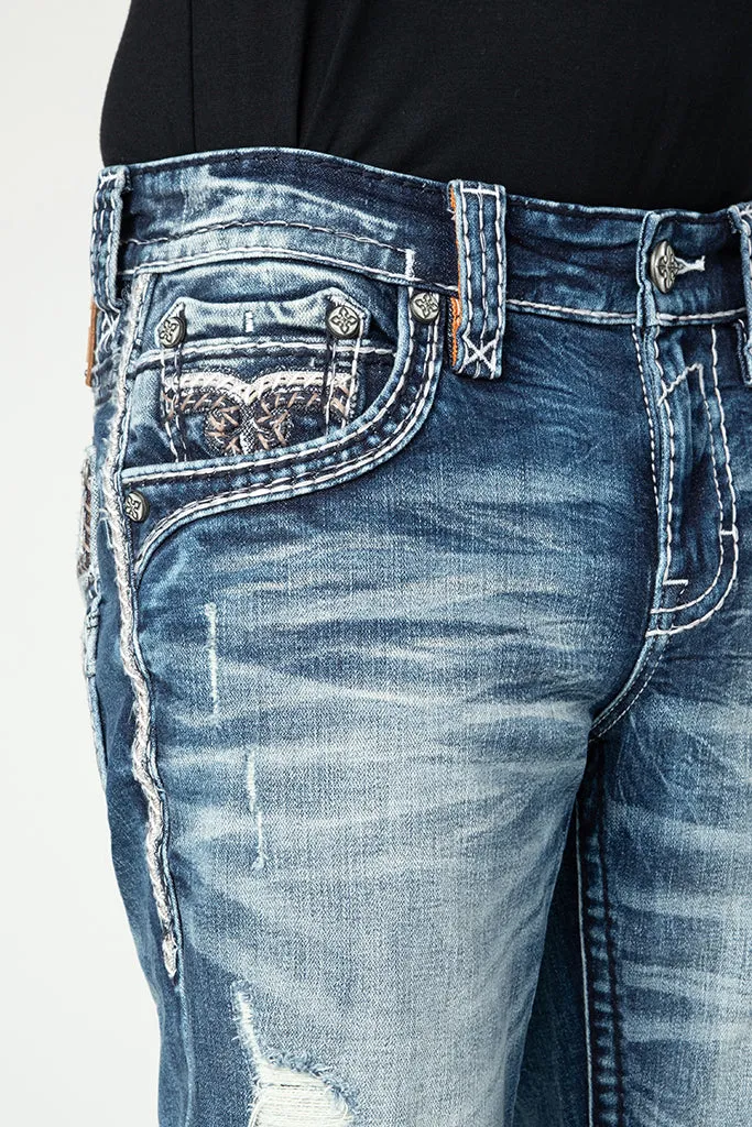 BRYSEN J200R STRAIGHT JEAN sold by Rock Revival product image thumbnail 4