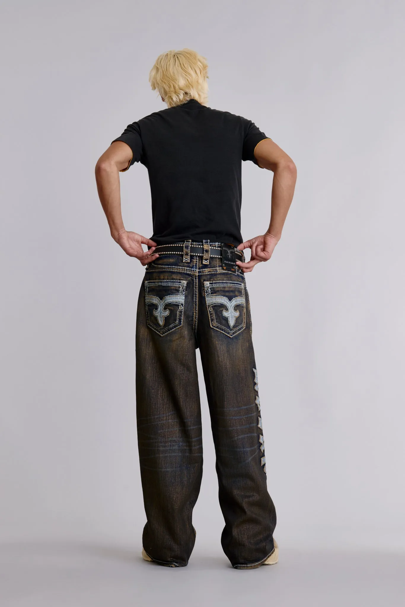 Atlas Oversized Fit Jeans sold by Rock Revival product image thumbnail 3