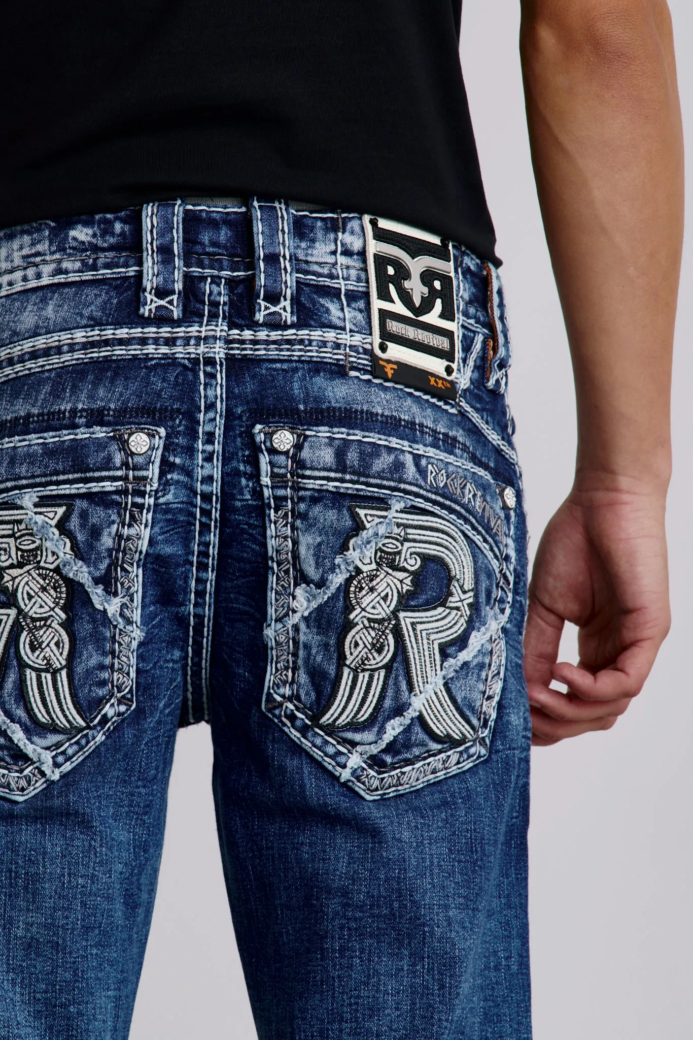 Smitty Alt Straight Jeans sold by Rock Revival product image thumbnail 4