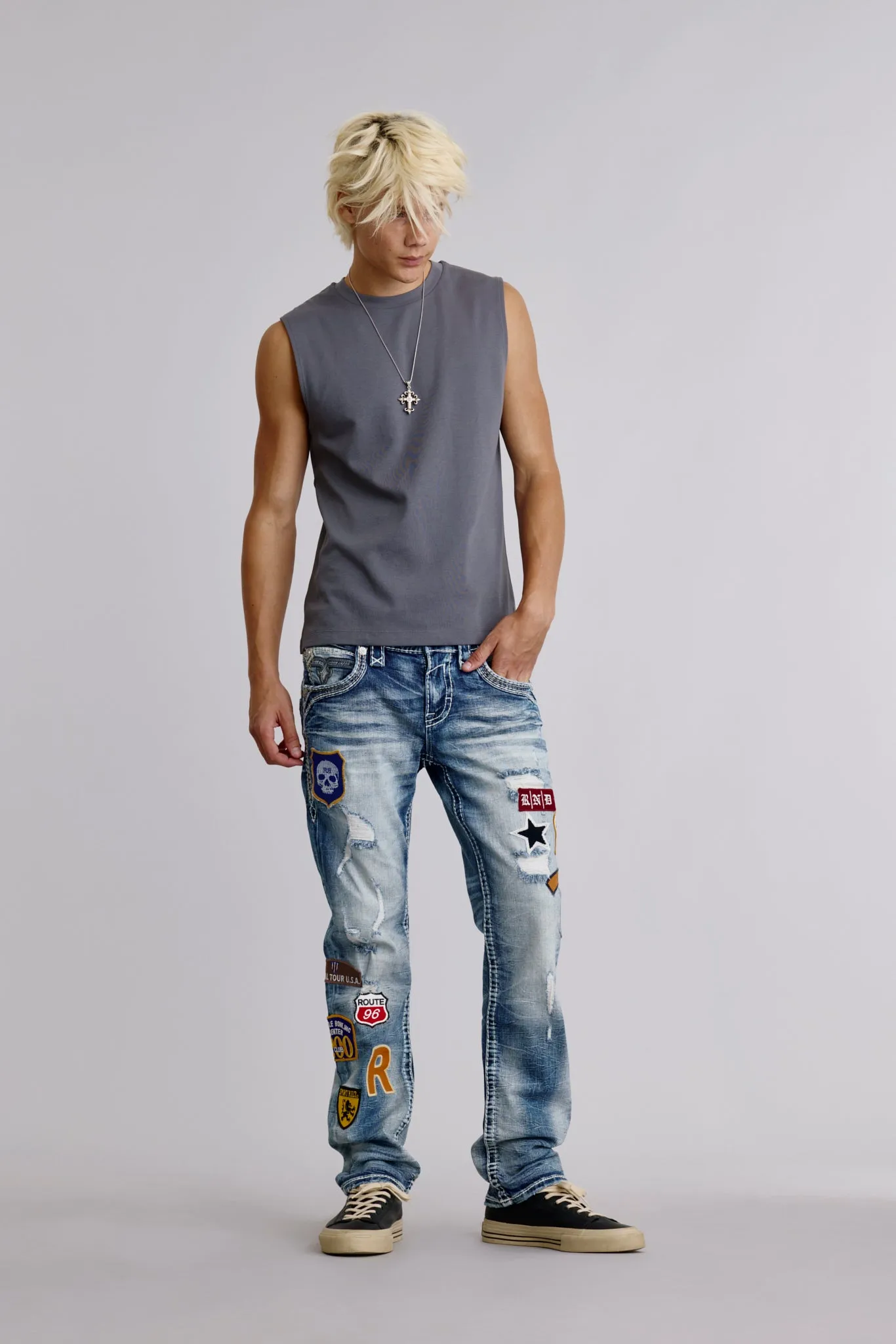 Kylo Straight Jeans sold by Rock Revival product image thumbnail 4