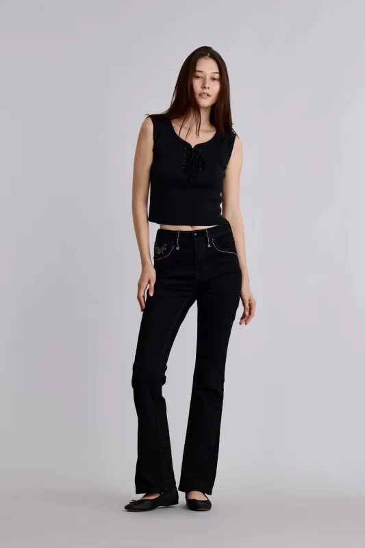 Rosalith High Rise Bootcut Jeans sold by Rock Revival