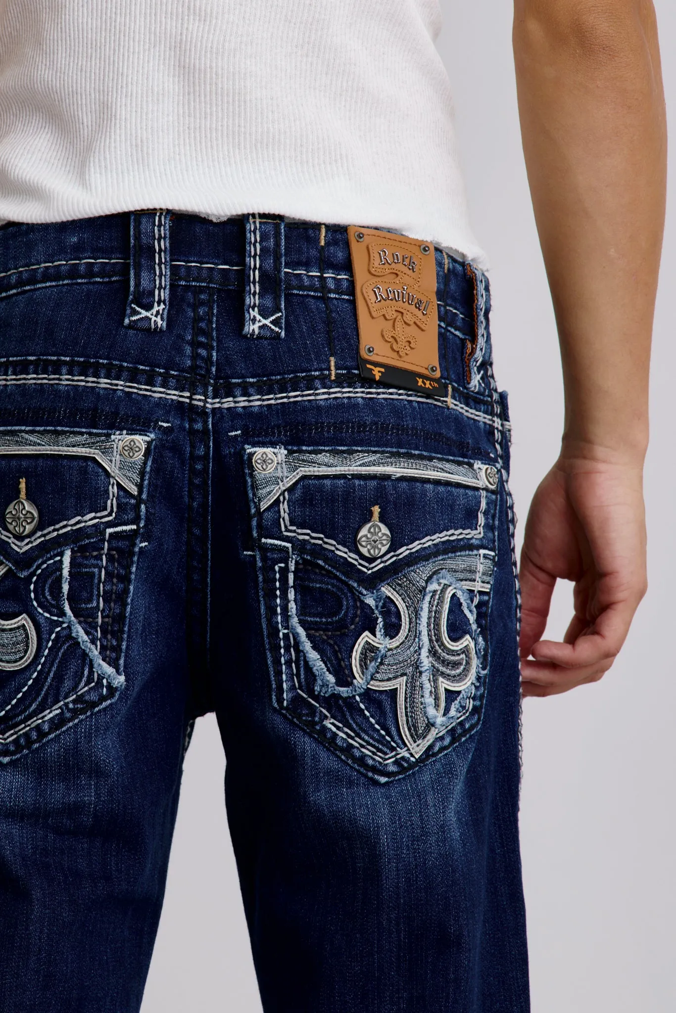 Heath Straight Jeans sold by Rock Revival product image thumbnail 4