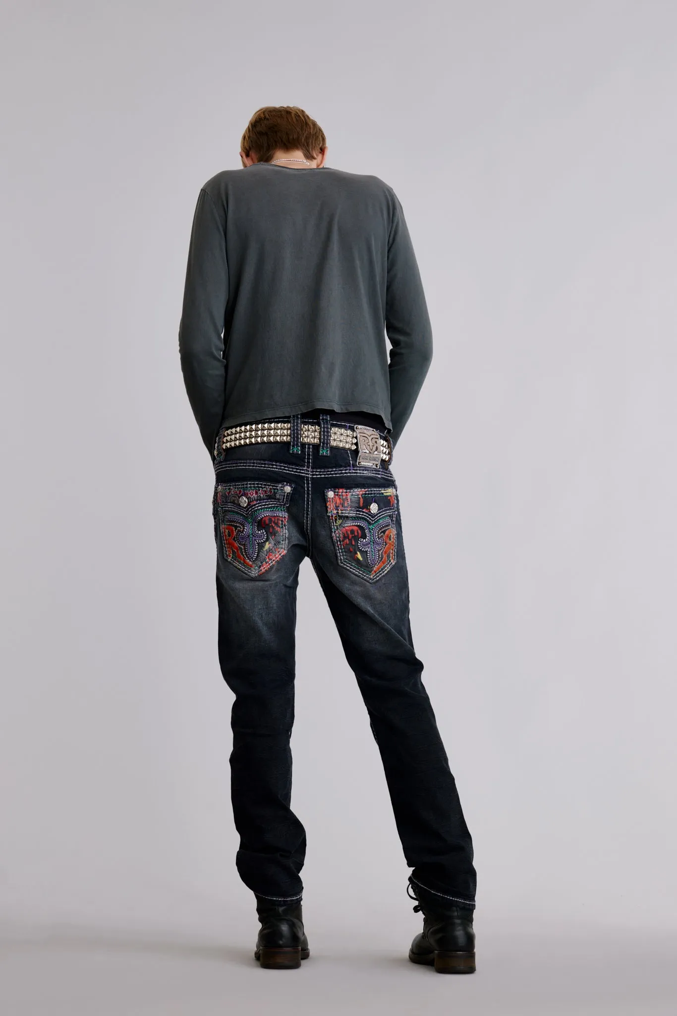 Armie Straight Jeans sold by Rock Revival product image thumbnail 2