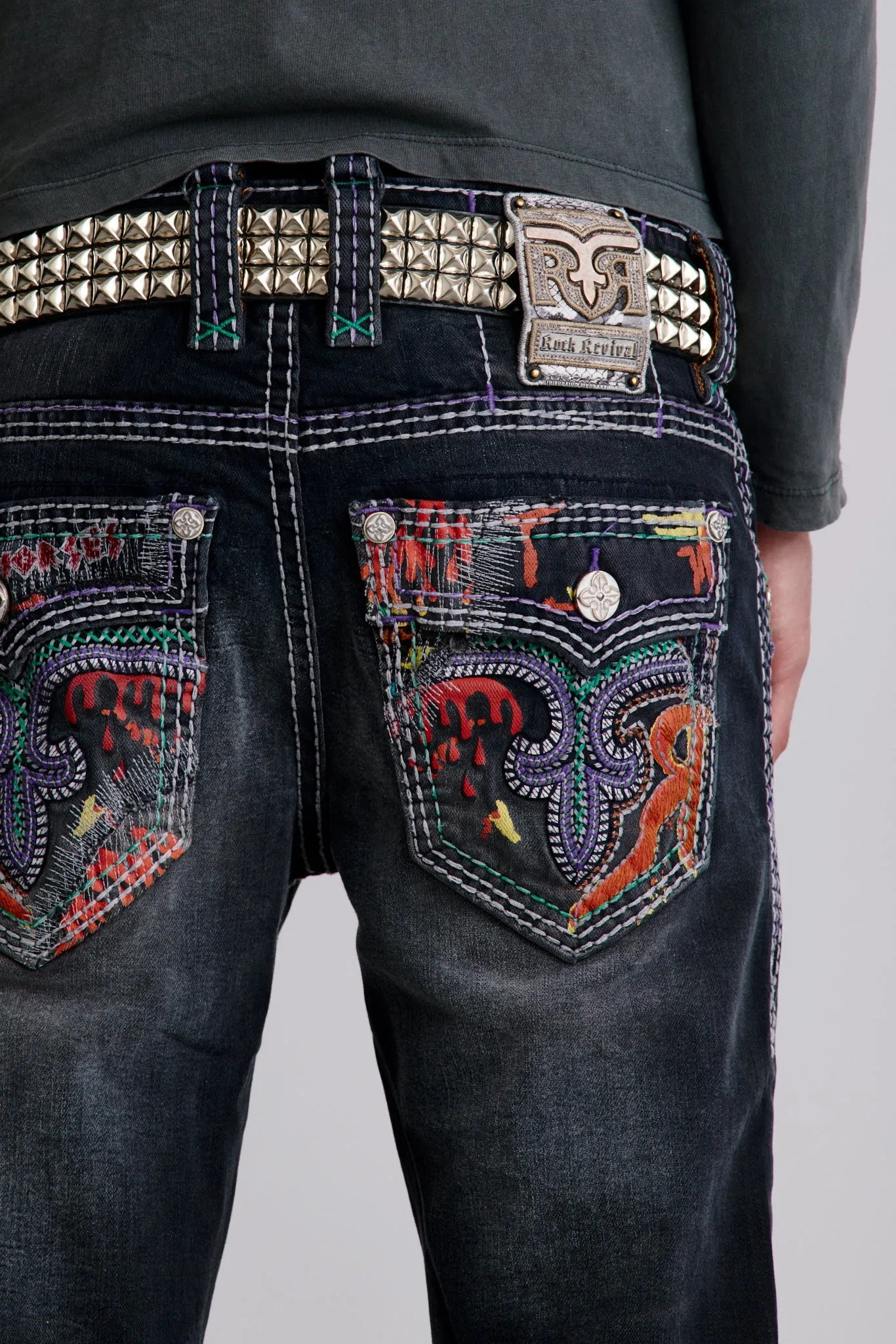 Armie Straight Jeans sold by Rock Revival product image thumbnail 4