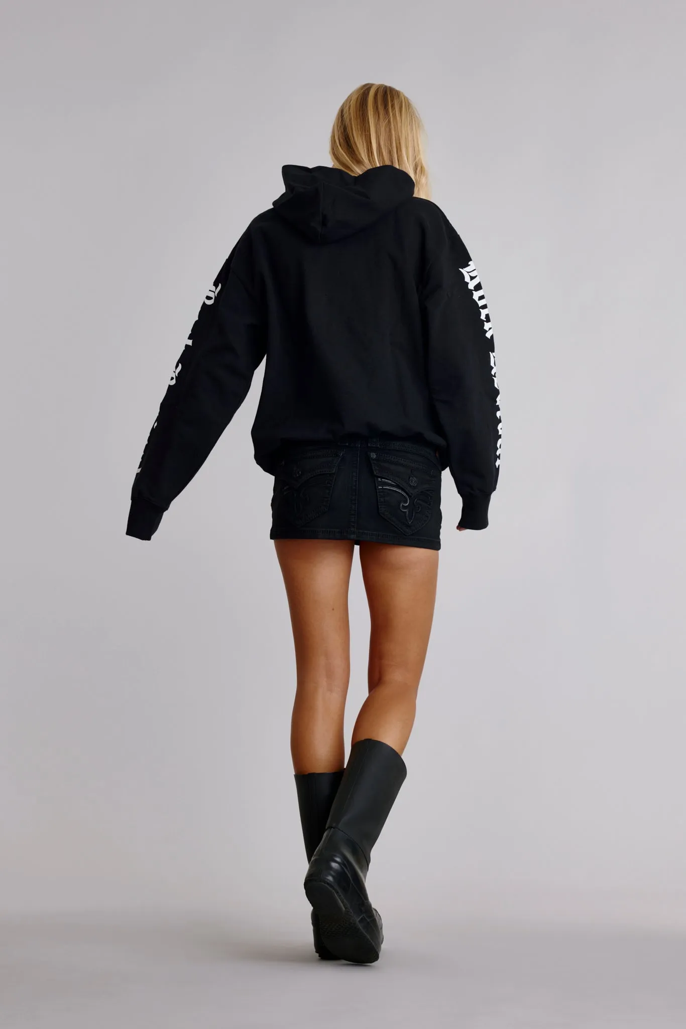 Classic Rock Hoodie in Black sold by Rock Revival product image thumbnail 2