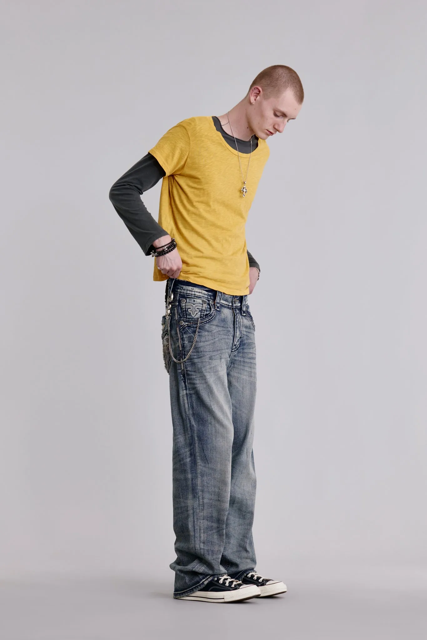 Norwell Baggy 1 Jeans sold by Rock Revival product image thumbnail 4